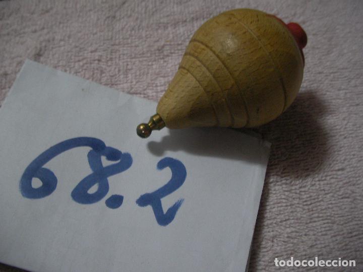 Juegos antiguos: TROMPO O PEONZA DE MADERA - Foto 1