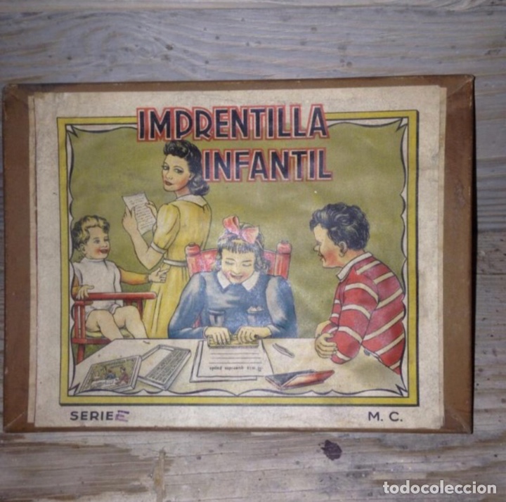 Juegos antiguos: Imprentilla en caja 1930 original - Foto 2