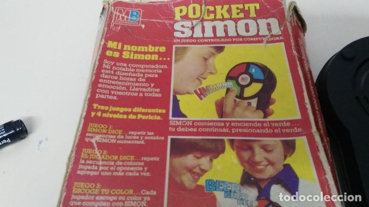 Juegos antiguos: JUEGO DE MB SIMON POCKET  FUNCIONANDO - Foto 6