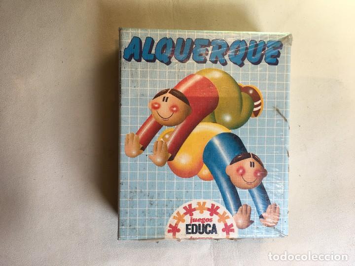 Juegos antiguos: JUEGO ALQUERQUE DE EDUCA - Foto 1