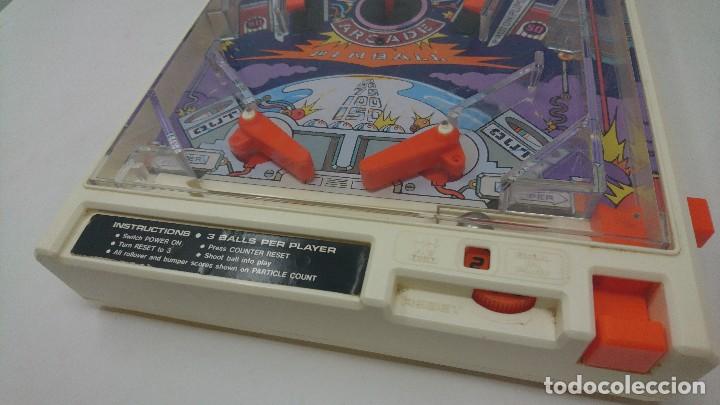 Juegos antiguos: Atomic Pinball de Tomy. Funcionando. Con caja original - Foto 3