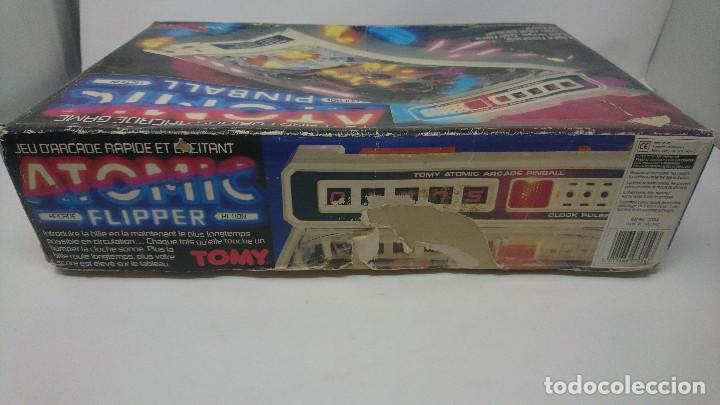 Juegos antiguos: Atomic Pinball de Tomy. Funcionando. Con caja original - Foto 9