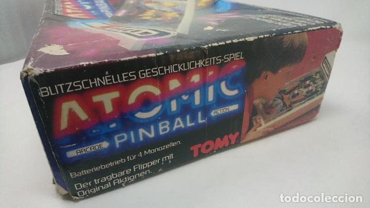 Juegos antiguos: Atomic Pinball de Tomy. Funcionando. Con caja original - Foto 10