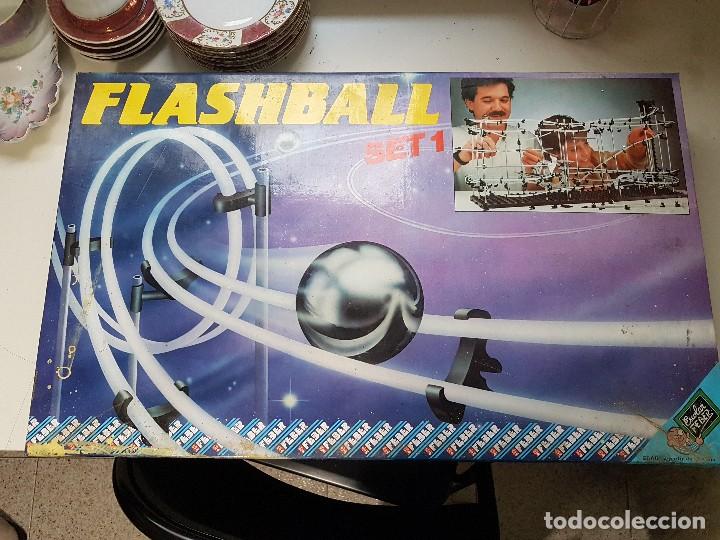Juegos antiguos: FLASHBALL, juego de montaje y precisi&oacute;n - Foto 1