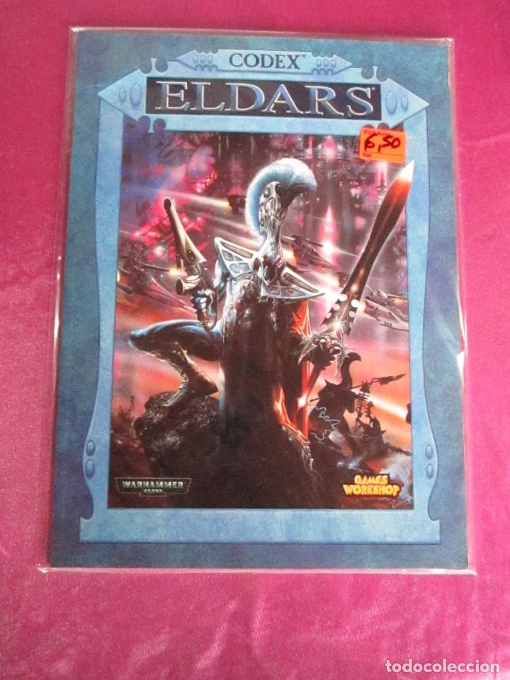 Juegos antiguos: CODEX ELDARS. WARHAMMER 40.000 . GAMES WORKSHOP JUEGO DE ROL. L6 6 - Foto 1