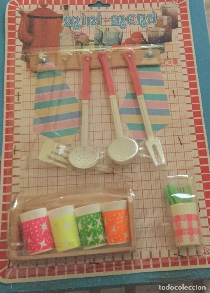 Juegos antiguos: BLISTER original conjunto cocinita. - Foto 1