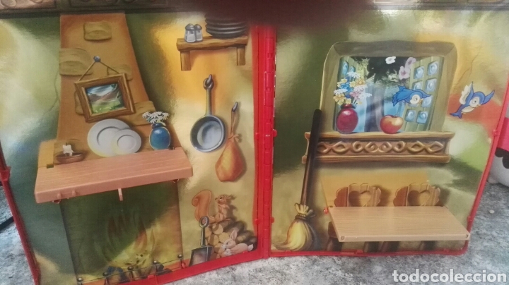 Juegos antiguos: Juguete escenarios Blancanieves - Foto 4