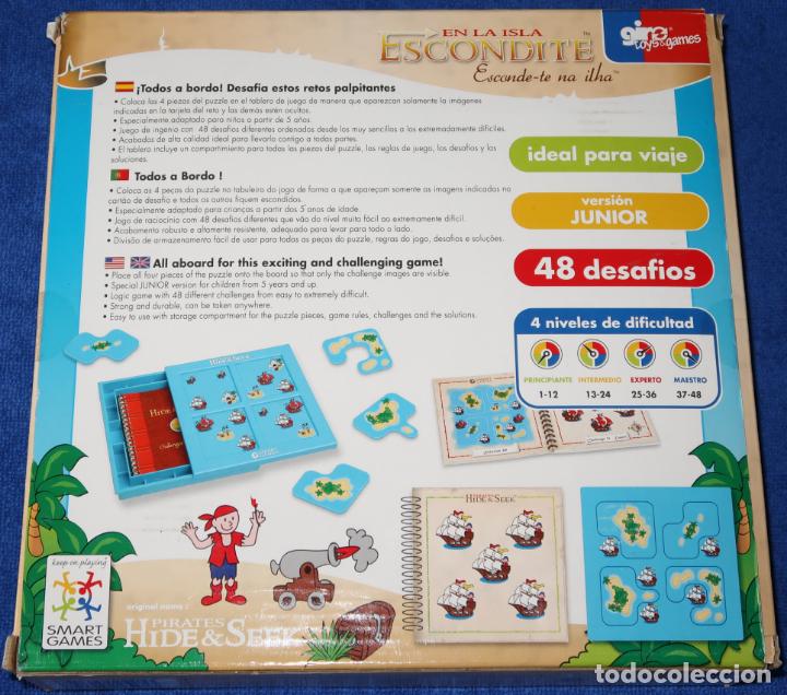 Juegos antiguos: En la isla Escondite - Smart Games - Foto 4
