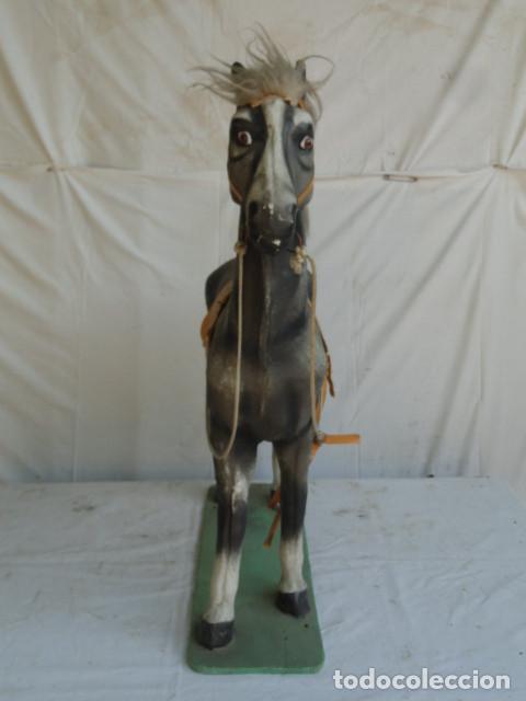 Juegos antiguos: CABALLO DE JUGUETE ANTIGUO. - Foto 4
