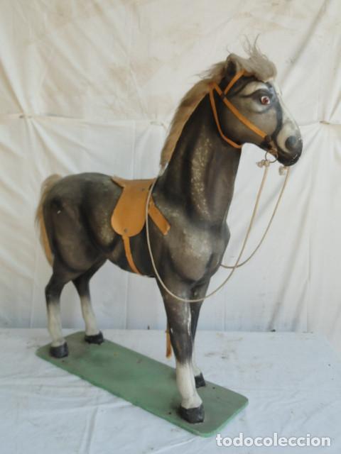 Juegos antiguos: CABALLO DE JUGUETE ANTIGUO. - Foto 5
