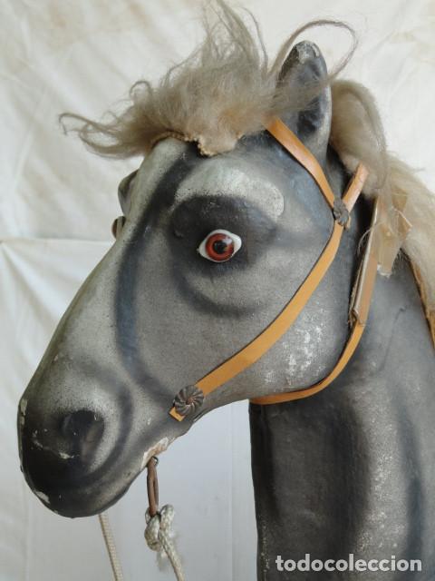 Juegos antiguos: CABALLO DE JUGUETE ANTIGUO. - Foto 10