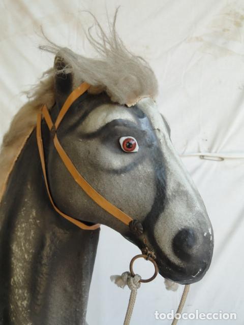 Juegos antiguos: CABALLO DE JUGUETE ANTIGUO. - Foto 11