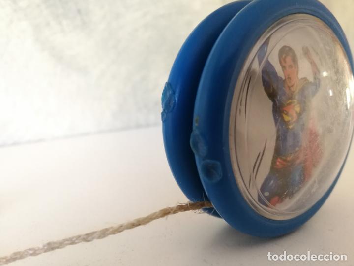 Juegos antiguos: ANTIGUO YOYO SPIDERMAN Y SUPERMAN - Foto 4