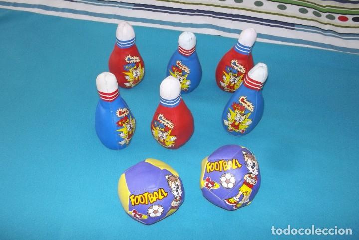 Juegos antiguos: JUEGO DE BOLOS INFANTIL - Foto 2