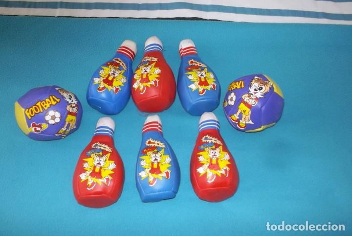 Juegos antiguos: JUEGO DE BOLOS INFANTIL - Foto 4