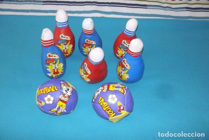 Juegos antiguos: JUEGO DE BOLOS INFANTIL - Foto 6