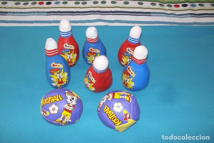 Juegos antiguos: JUEGO DE BOLOS INFANTIL - Foto 7