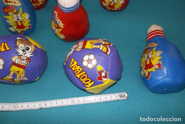Juegos antiguos: JUEGO DE BOLOS INFANTIL - Foto 9
