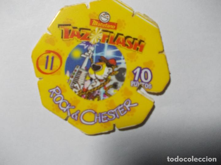 Juegos antiguos: TAZO FLASH ROCK CHESTER N&ordm; 11 - Foto 1