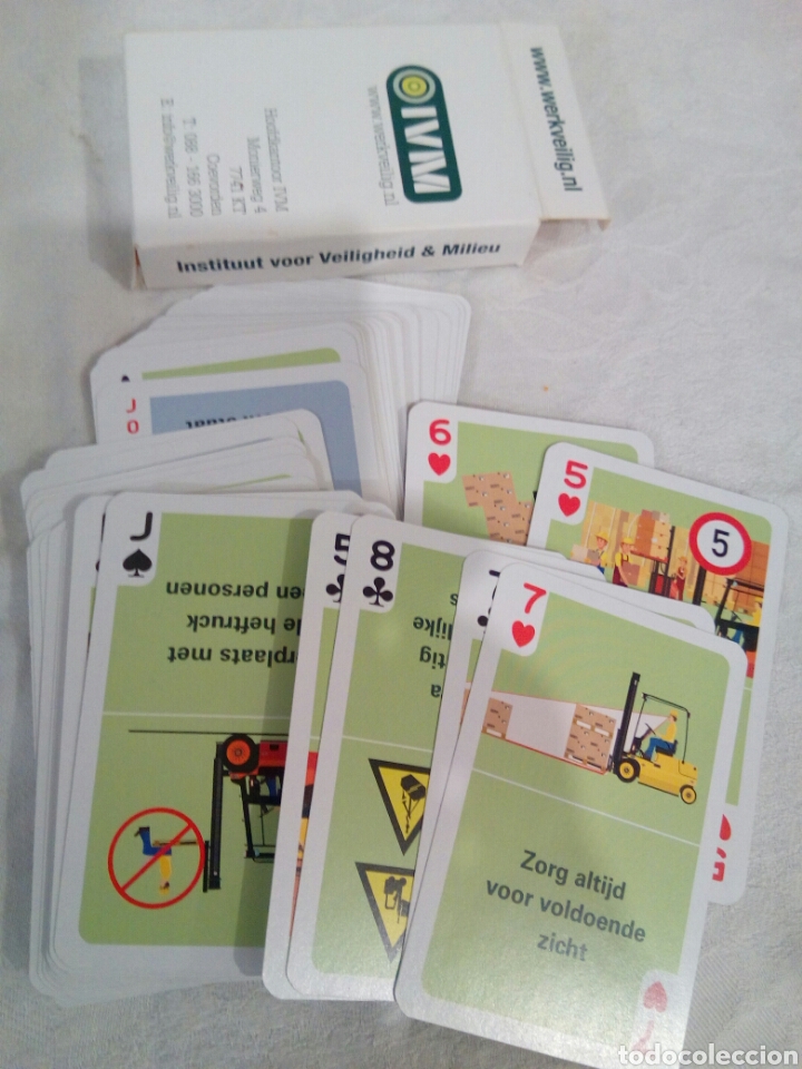 Juegos antiguos: Baraja de cartas - Foto 1