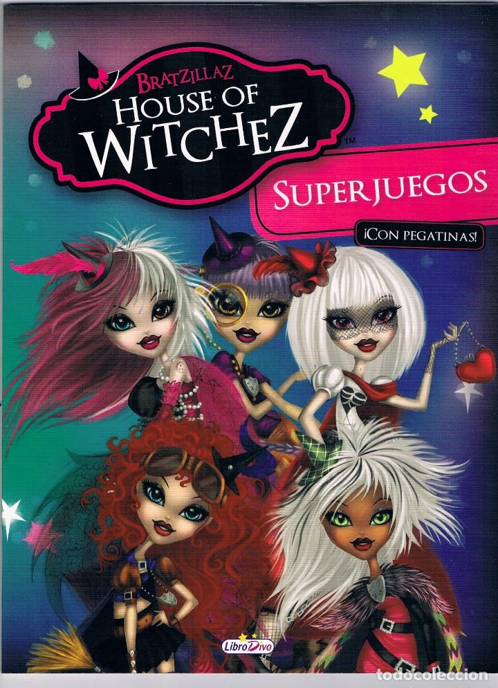 Juegos antiguos: BRATZILLAZ SUPERJUEGOS CON PEGATINAS - NUEVO - Foto 1