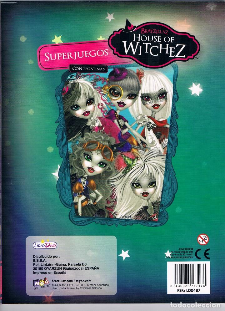 Juegos antiguos: BRATZILLAZ SUPERJUEGOS CON PEGATINAS - NUEVO - Foto 2