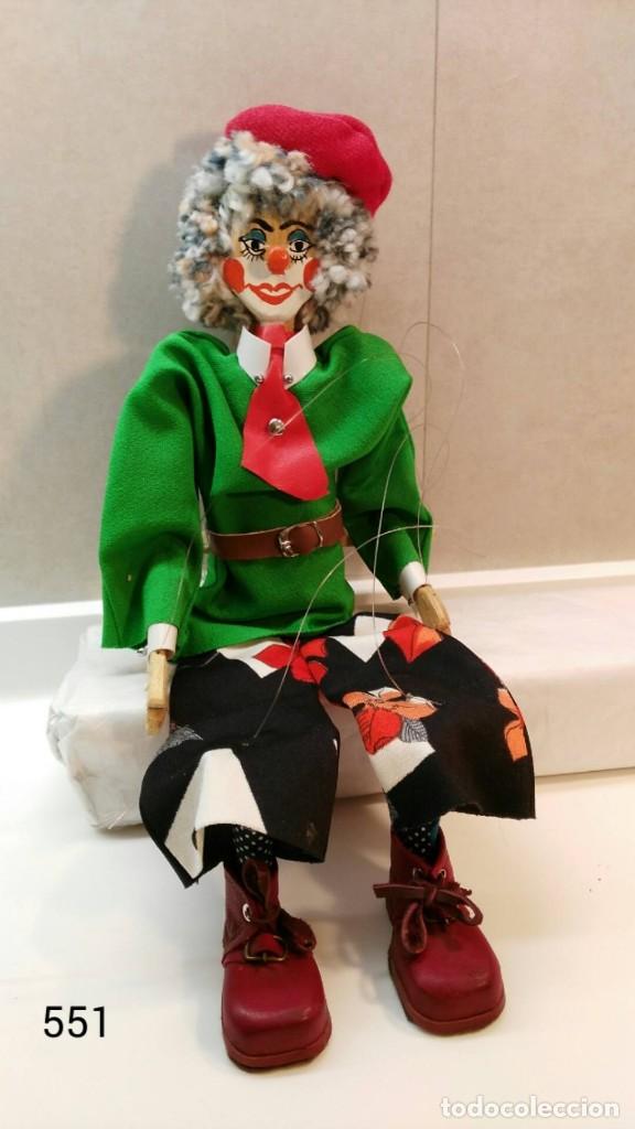 Juegos antiguos: Marioneta Payaso - Foto 1