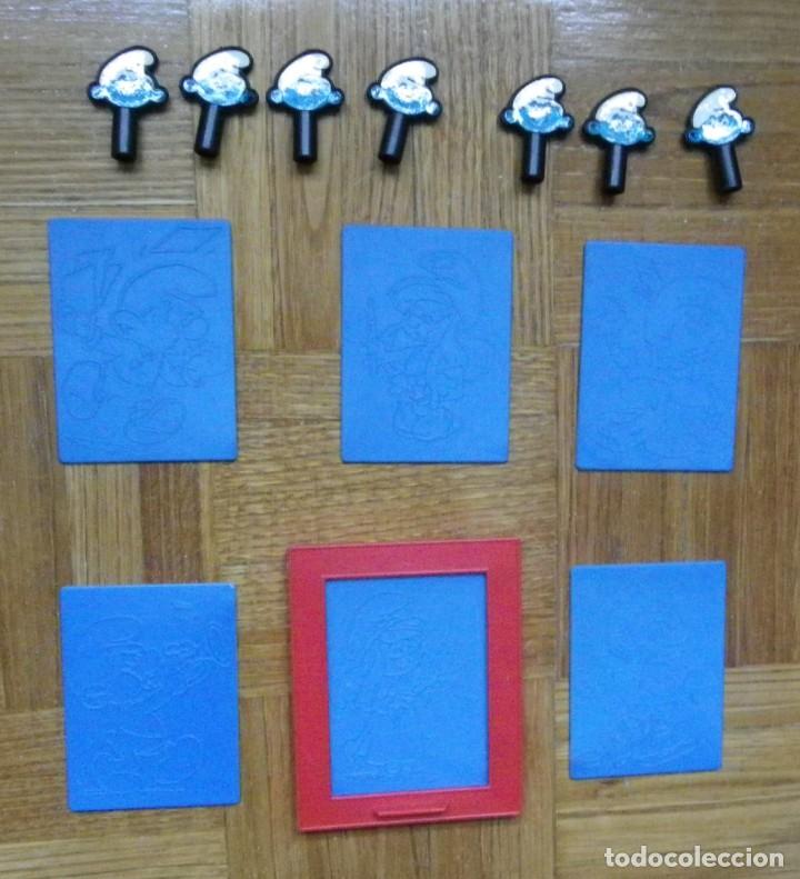 Juegos antiguos: JUEGO DE DIBUJO DE LOS PITUFOS - PEYO - Foto 1