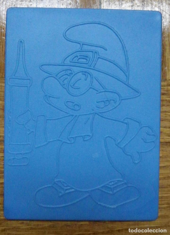 Juegos antiguos: JUEGO DE DIBUJO DE LOS PITUFOS - PEYO - Foto 7