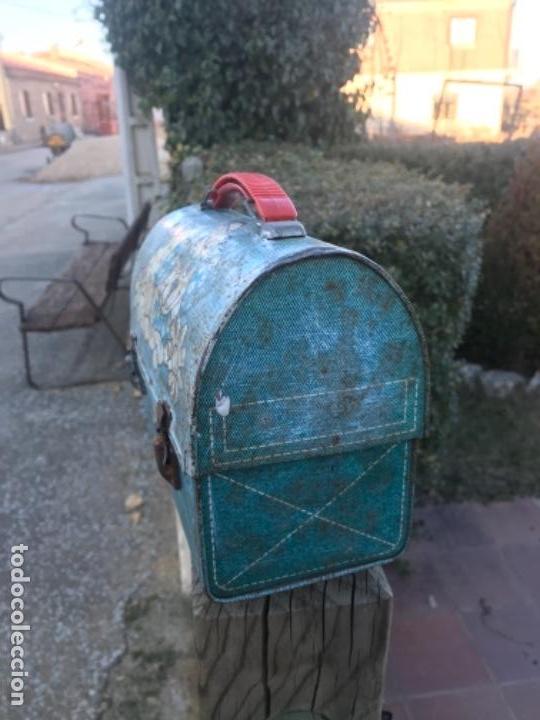 Juegos antiguos: Caja- cabas, chapa antiguo - Foto 2