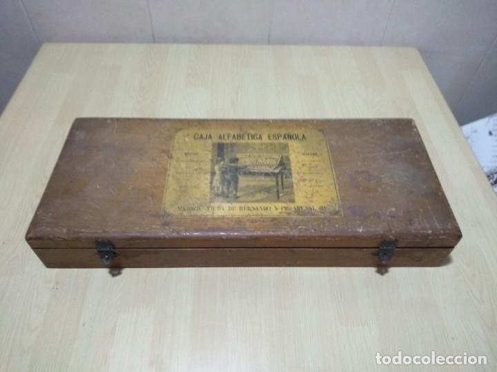 Juegos antiguos: La caja alfab&eacute;tica. - Foto 1