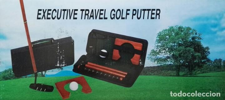 Juegos antiguos: JUEGO DE PUTTER DE GOLF DE VIAJE - Foto 3