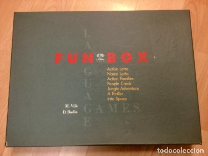 Juegos antiguos: Fun Box.  Language games. Juegos de lengua inglesa. - Foto 1