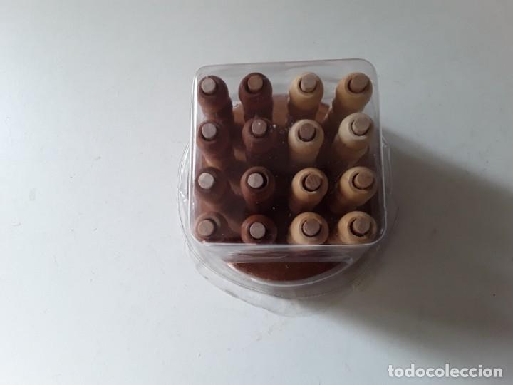 Juegos antiguos: 4 en raya en 3D, juegos de ingenio. De madera - Foto 2