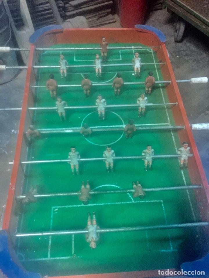 Juegos antiguos: Futbol&iacute;n plegable - Foto 2