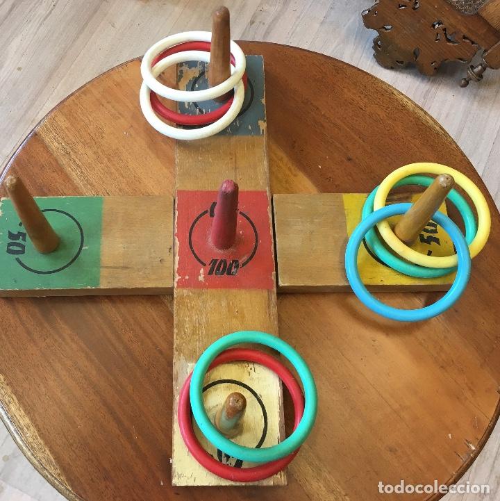 Juegos antiguos: Juego infantil de anillas - Foto 1