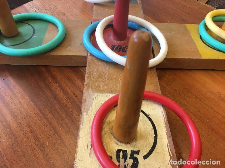 Juegos antiguos: Juego infantil de anillas - Foto 2