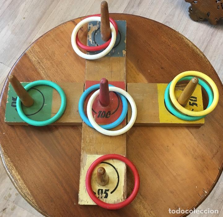 Juegos antiguos: Juego infantil de anillas - Foto 3