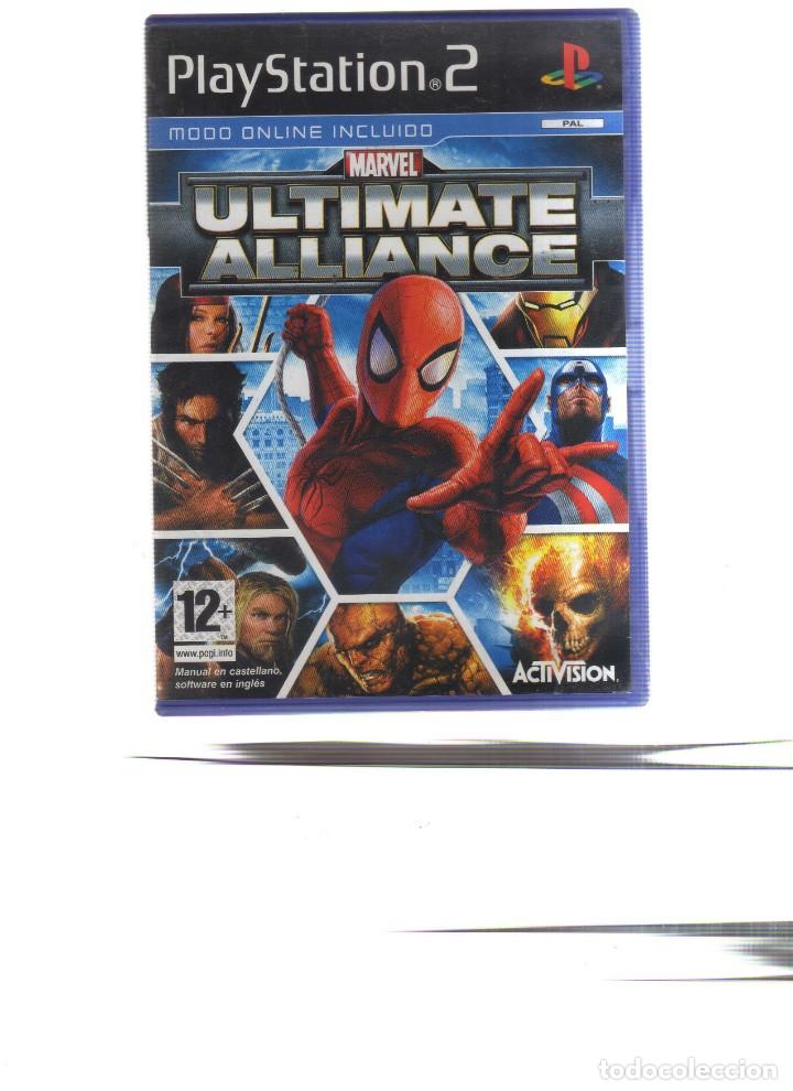 Juegos antiguos: ULTIMATE ALLIANCE MARVEL PLAYSTATION.2 - Foto 1