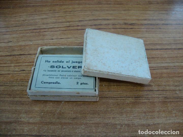 Juegos antiguos: RARO JUEGO SOLVER TRANSMISION DE PENSAMIENTO - Foto 2