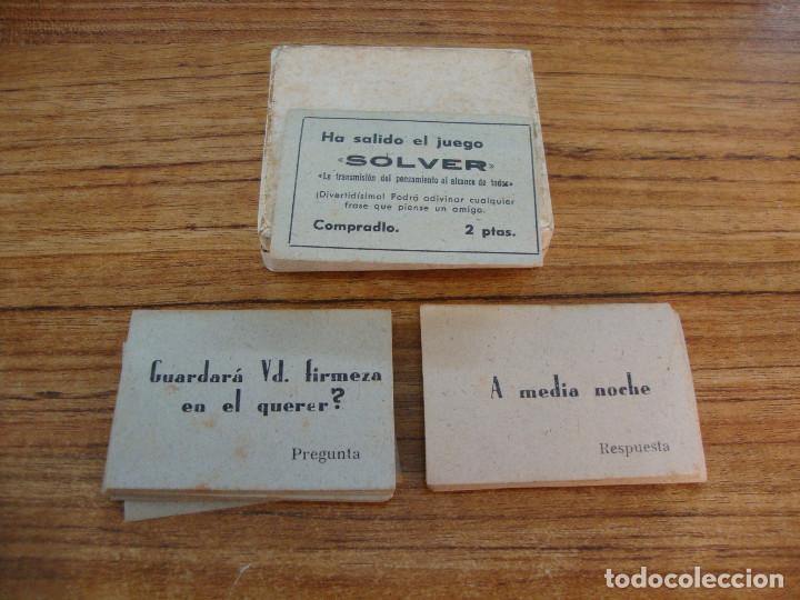 Juegos antiguos: RARO JUEGO SOLVER TRANSMISION DE PENSAMIENTO - Foto 3