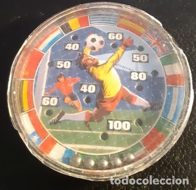 Juegos antiguos: JUEGO DE COMPETICI&Oacute;N DE BOLAS, DE F&Uacute;TBOL - Foto 1