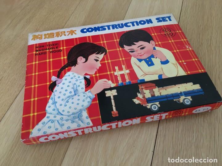 Juegos antiguos: Juego de CONSTRUCTION SET 3, de origen chino. - Foto 1