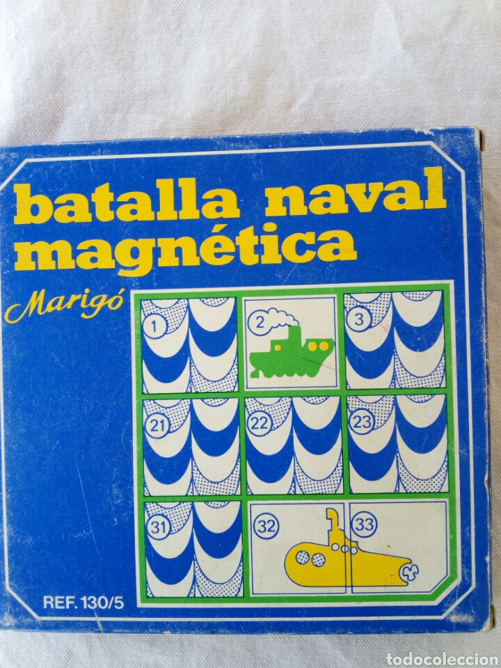 Juegos antiguos: JUEGO MAGNETICO BATALLA NAVAL MARIGO - Foto 1