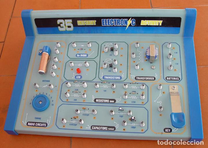 Juegos antiguos: Laboratorio de 35 experimentos electronicos....sanna - Foto 1