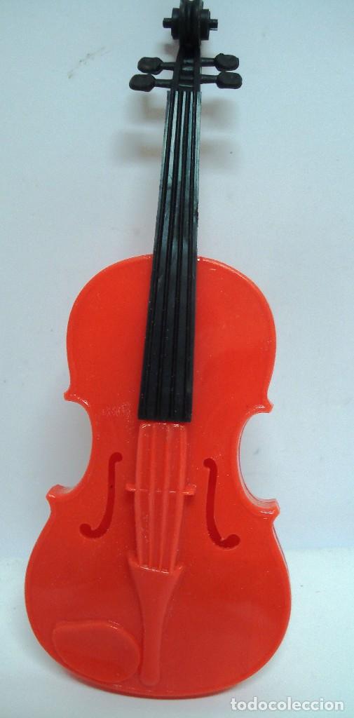 Juegos antiguos: ARM&Oacute;NICA DE  PL&Aacute;STICO CON FORMA DE VIOL&Iacute;N A&Ntilde;OS 70 . &iexcl;&iexcl;NUEVA!!! - Foto 1