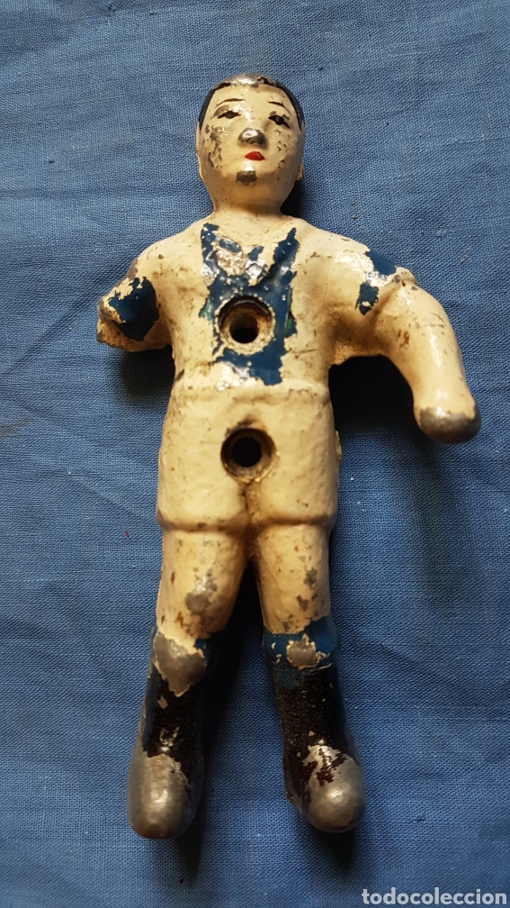 Juegos antiguos: Mu&ntilde;eco futbolin - Foto 1