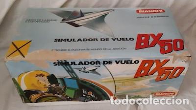 Juegos antiguos: SIMULADOR DE VUELO BX50, JUGUETES ELECTRÓNICOS BIANCHI