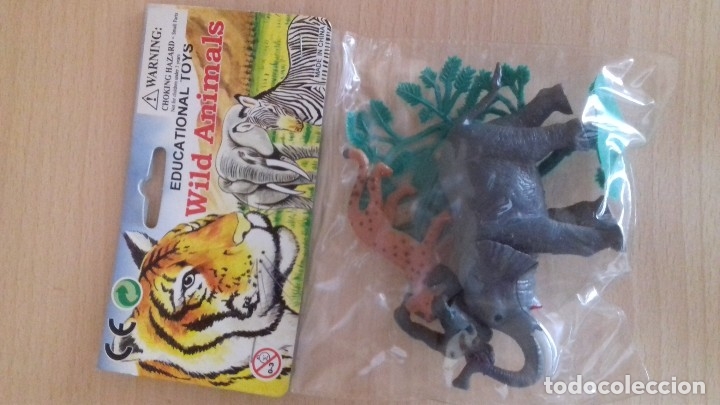 Juegos antiguos: Animales Safari Pvc - Foto 1