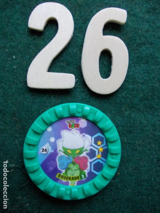 Juegos antiguos: TAZO POKEMON ROKS N&ordm; 26 - Foto 1